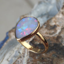 Load image into Gallery viewer, LIGHTNING RIDGE OPAL RING