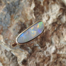 Load image into Gallery viewer, LIGHTNING RIDGE OPAL RING