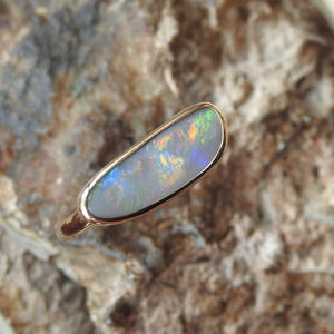 LIGHTNING RIDGE OPAL RING