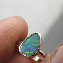 Load image into Gallery viewer, LIGHTNING RIDGE OPAL RING