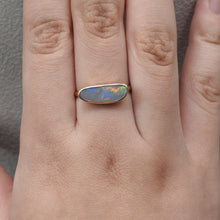 Load image into Gallery viewer, LIGHTNING RIDGE OPAL RING
