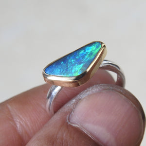 BLACK OPAL RING