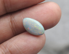 Load image into Gallery viewer, Lightning Ridge Natural Solid Polished Dark Opal with Multi-Colors.