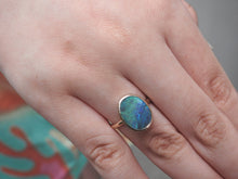 Load image into Gallery viewer, BLACK OPAL RING