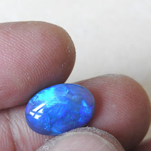 Load image into Gallery viewer, Solid Natural Black Opal from Lightning Ridge with Blue Green Colors.