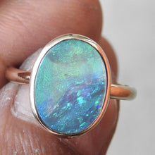 Load image into Gallery viewer, BLACK OPAL RING