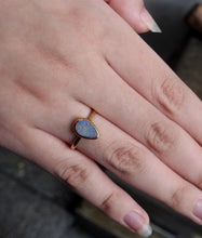 Load image into Gallery viewer, LIGHTNING RIDGE OPAL RING