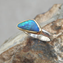 Load image into Gallery viewer, BLACK OPAL RING