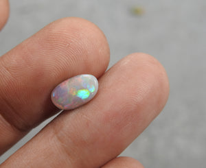 Lightning Ridge Solid Natural Opal with Multi-Color Fires.