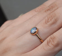 Load image into Gallery viewer, LIGHTNING RIDGE OPAL RING