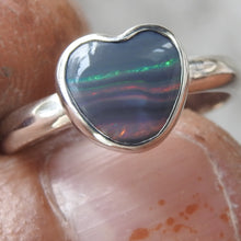Load image into Gallery viewer, BLACK OPAL RING