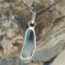 Load image into Gallery viewer, Solid Lightning Ridge Opal Pendant Necklace