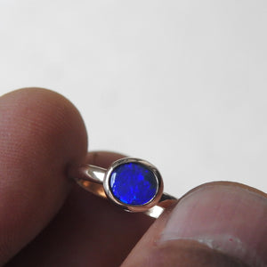 BLACK OPAL RING
